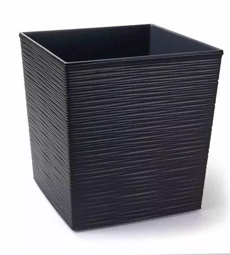 Siena Garden Pflanzkübel Biron, eckig, 40x40x41,5 cm Rillenoptik graphit Kunststoff Siena Garden Pflanzkübel Biron, eckig, 40x40x41,5 cm Rillenoptik graphit Kunststoff