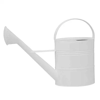 Siena Garden Gießkanne , 10 Liter, 56x19x40 cm weiß Stahlblecharden  Siena Garden Gießkanne , 10 Liter, 56x19x40 cm weiß Stahlblecharden