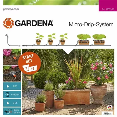 Gardena Bewässerungssystem MDS Start-Set Pflanztöpfe M Gardena Bewässerungssystem MDS Start-Set Pflanztöpfe M