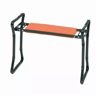 Siena Garden Knie- und Sitzbank 59x27x50 cm orange und grün Stahl Siena Garden Knie- und Sitzbank 59x27x50 cm orange und grün Stahl