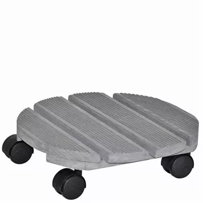 Wagner Pflanzenroller Creo Ø 29cm Tragkraft 100 kg grau Wagner Pflanzenroller Creo Ø 29cm Tragkraft 100 kg grau