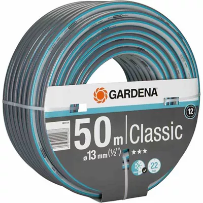 Gardena Gartenschlauch Classic 13 mm (1/2") 50 m bis 22 bar Gardena Gartenschlauch Classic 13 mm (1/2") 50 m bis 22 bar