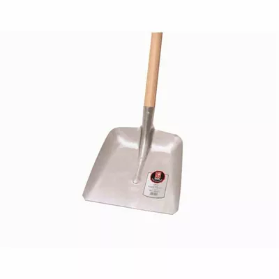 Ideal Randschaufel ohne Stiel Größe 9, 380 x 380 mm, Silber  Ideal Randschaufel ohne Stiel Größe 9, 380 x 380 mm, Silber