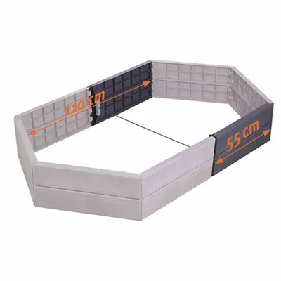 Graf ERGO-Hochbeet Verlängerungsset, 55 cm  Graf ERGO-Hochbeet Verlängerungsset, 55 cm