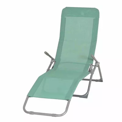 Bäderliege silber / mint Stahl Bäderliege silber / mint Stahl