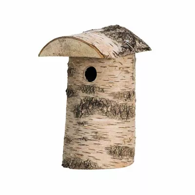 Birken-Nisthaus 28mm 19x19x22cm  Birken-Nisthaus 28mm 19x19x22cm