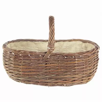 Franz Müller Kaminkorb, oval 60 x 40 cm  Franz Müller Kaminkorb, oval 60 x 40 cm