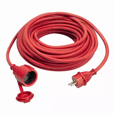 AS-Schwabe Gummi-Verlängerungsleitung 40 m, rot AS-Schwabe Gummi-Verlängerungsleitung 40 m, rot