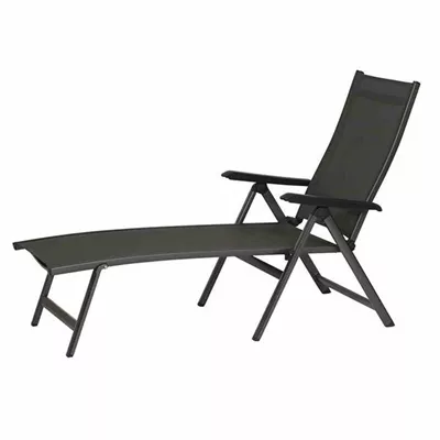 MWH Sonnenliege Elements Textilgewebe 145 cm x 70 cm x 104,5 cm anthrazit MWH Sonnenliege Elements Textilgewebe 145 cm x 70 cm x 104,5 cm anthrazit