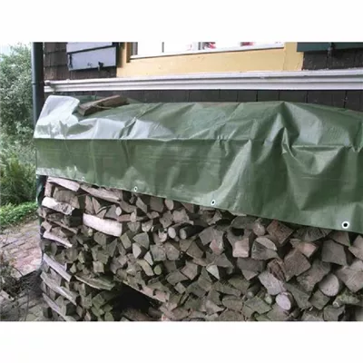 Noor Holzabdeckplane 1,50 x 6m, 210gr/qm grün  Noor Holzabdeckplane 1,50 x 6m, 210gr/qm grün