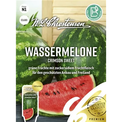Wassermelonensamen 'Crimson Sweet' Wassermelonensamen 'Crimson Sweet'