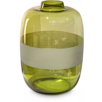 fleur ami LUNE Vase oliv decor Ø25/35 cm fleur ami LUNE Vase oliv decor Ø25/35 cm