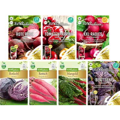 Saatgut Set 'Rote Sorten'  Saatgut Set 'Rote Sorten'