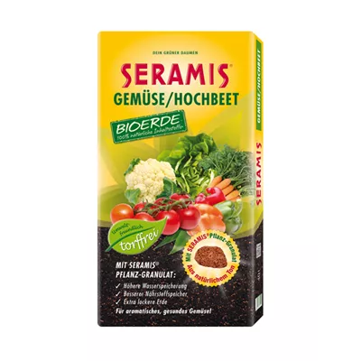 Seramis Gemüse / Hochbeet Bioerde ohne Torf 40 l Seramis Gemüse / Hochbeet Bioerde ohne Torf 40 l
