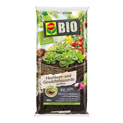 Compo BIO Hochbeet- und Gewächshauserde  Compo BIO Hochbeet- und Gewächshauserde