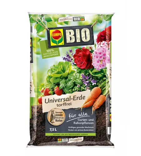 Compo BIO Universal-Erde torffrei  Compo BIO Universal-Erde torffrei