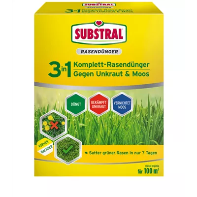 Substral 3in1 Komplettrasendünger Substral 3in1 Komplettrasendünger