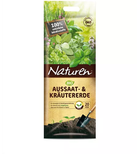 Naturen Bio Aussaat- & Kräutererde Naturen Bio Aussaat- & Kräutererde