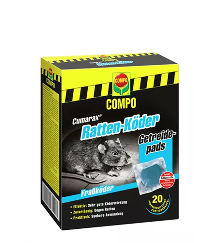 Compo CUMARAX Ratten-Köder Getreide  Compo CUMARAX Ratten-Köder Getreide