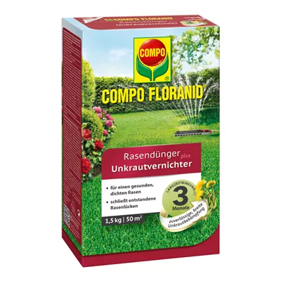 Compo FLORANID Rasendünger plus Unkrautvernichter  Compo FLORANID Rasendünger plus Unkrautvernichter