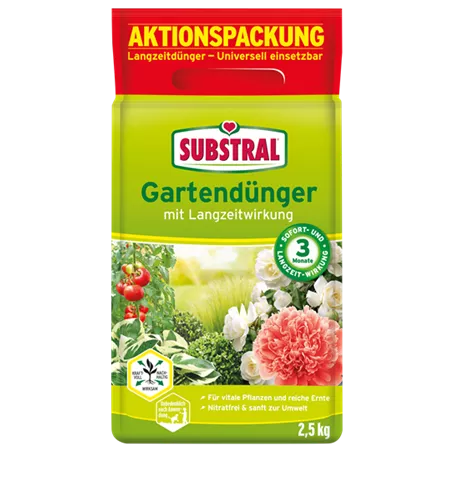 Substral Gartendünger mit Langzeitwirkung Substral Gartendünger mit Langzeitwirkung