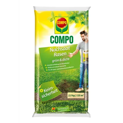 Compo Nachsaat-Rasen grün und dicht  Compo Nachsaat-Rasen grün und dicht