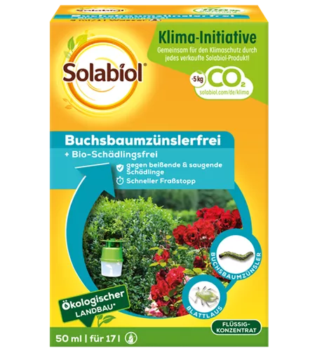 Solabiol® Buchsbaumzünslerfrei Solabiol® Buchsbaumzünslerfrei