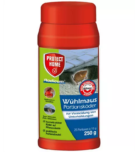 Protect Home Wühlmaus Portionsköder Rodicum Protect Home Wühlmaus Portionsköder Rodicum